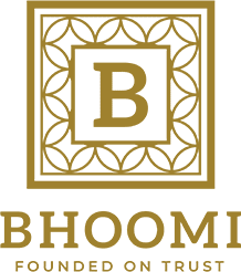 Bhoomi real estate brand identity